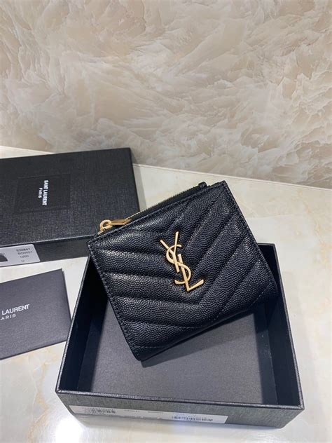 ysl small wallet price|ysl mini wallet.